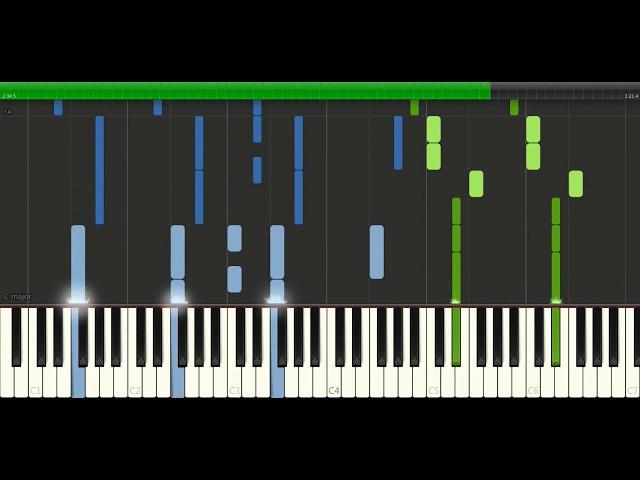 [Skillet - Finish Line] (Piano Tutorial | Synthesia)