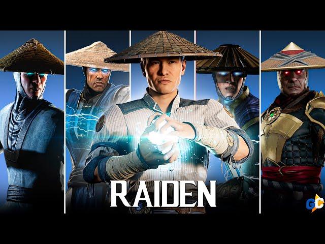 Mortal Kombat RAIDEN Evolution 1992-2023 | 2K 60 FPS