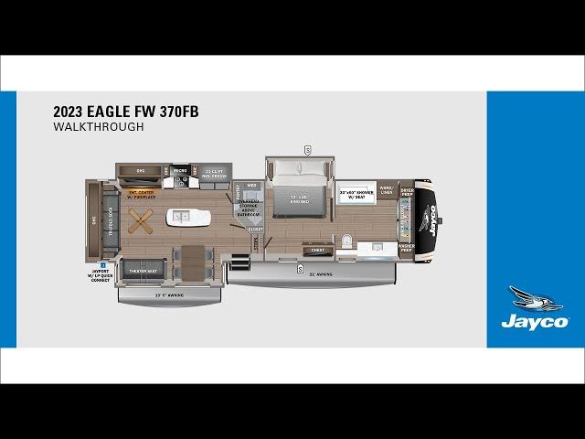 2023 Eagle Fifth Wheel 370FB - Jayco RV