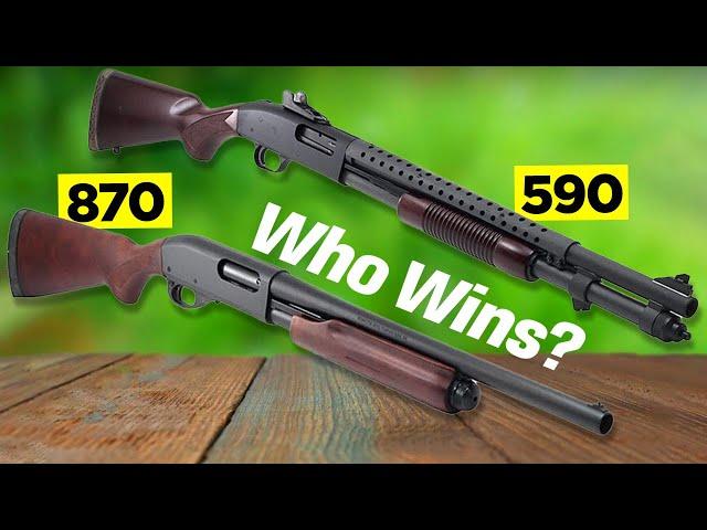 Mossberg 590 vs Remington 870 - NOT EVEN FAIR.