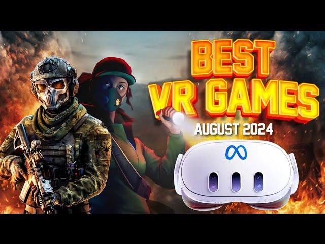 Best NEW VR Games on Quest 3 & Quest 2! - August 2024