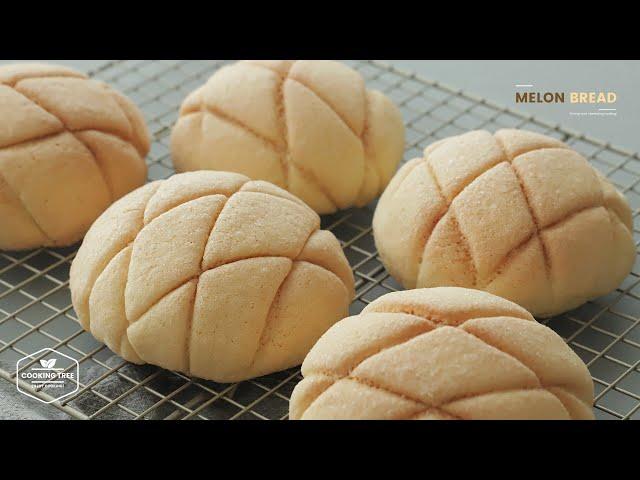 멜론빵 만들기 : Melon bread (Melonpan) Recipe | Cooking tree
