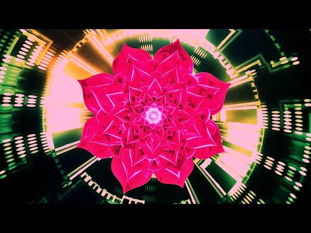 Radiant Chakra Flower for Spiritual Awakening | Visual Meditation Aid