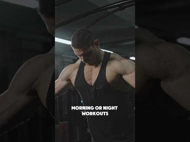 Morning vs. Night Workouts – Which Burns More Fat? #fitness #fitnesstips #workout #shorts  #facts