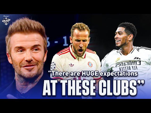 David Beckham discusses Real Madrid, Bellingham, Man Utd & Harry Kane | UCL Today | CBS Sports