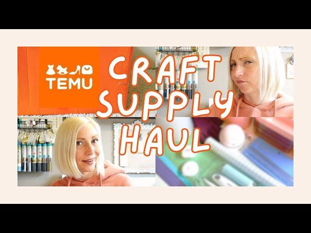 Craft Supplies ordered from Temu, do I love it or am I disappointed?