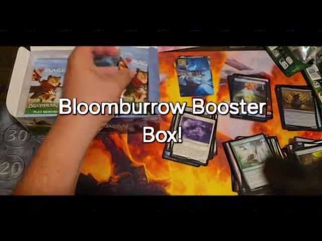 MTG Magic The Gathering Bloomburrow Booster Box Opening!