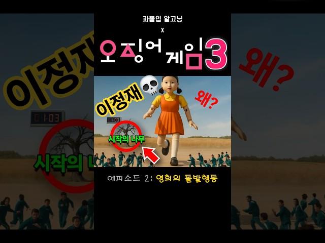 Squid Game SHOCK: Younghee Eliminates Lee Jung-jae?! #squidgame3