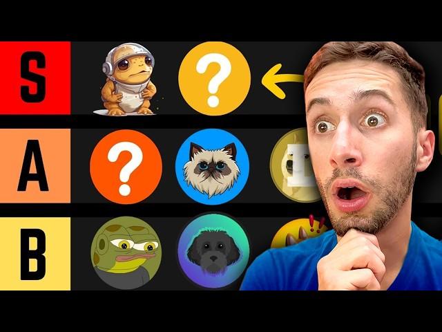 BEST MEMECOINS TO BUY NOW | Memecoin Tier List (2024)