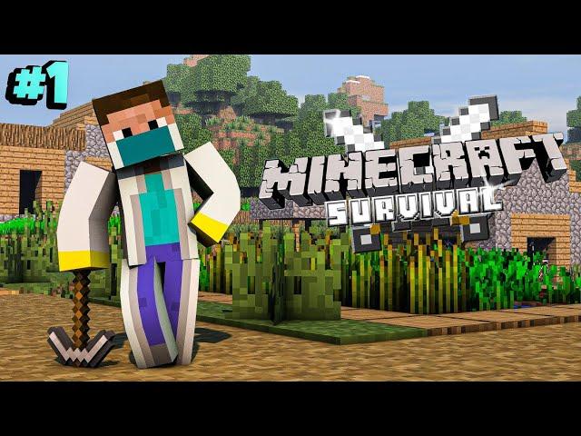 Mcaddon Survival Series, 3rd Time New Beginning | Minecraft Hindi