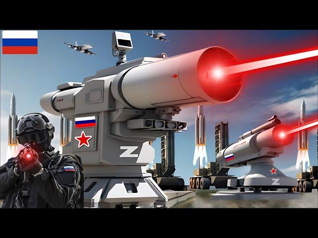 10 minutes ago! Russian anti-air laser weapon shoots down 150 NATO fighter jets in Ukraine - ARMA 3