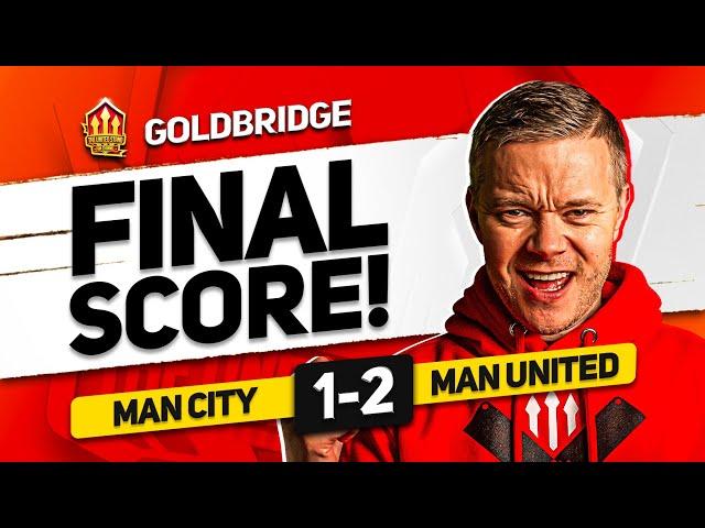 AMAD WORLD CLASS! MAN CITY 1-2 MAN UTD GOLDBRIDGE MATCH REACTION