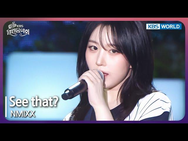 See that? - NMIXX [Open Concert : EP.1496] | KBS KOREA 240929