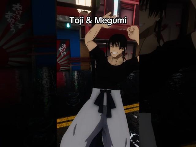 Toji & Megumi vs Mahoraga #jjk #jujutsukaisen #toji #tojifushiguro #megumi #anime #vrchat #fyp