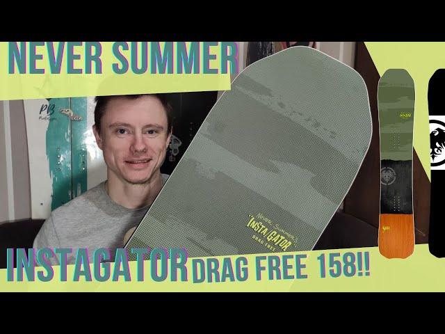 шЫЫЫрокий борд - Never Summer Instagator 158DF