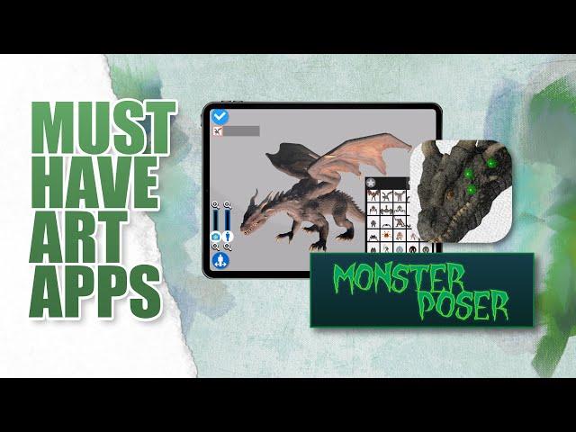 MUST HAVE ART APPS - Monster Poser