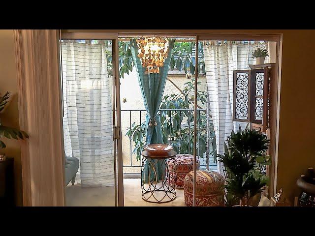 Apartment Balcony Makeover - Decorating on a Budget