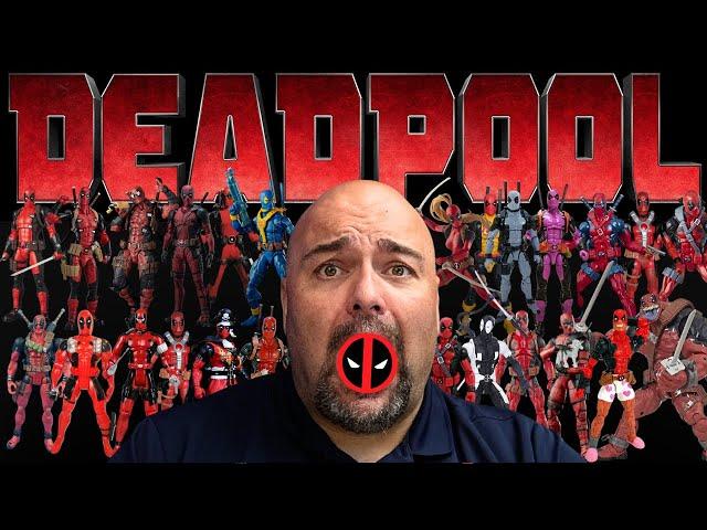 DEADPOOL'S Action Figure History, Evolution & Comic Origins!