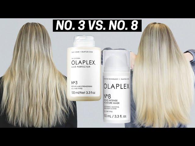 Olaplex No 8 vs. Olaplex No 3- Are They Really That Different? & How to Use Them Together