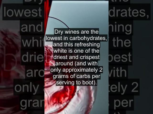 What type of wine is lowest in carbs?