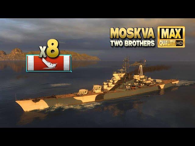 Cruiser Moskva: Perfect destroyer hunter - World of Warships