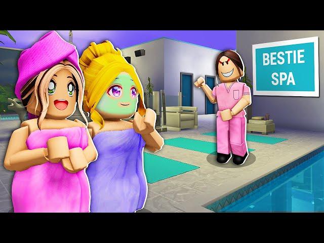 We Went To A BEST FRIEND Spa.. They Made Her HATE ME! (Roblox)