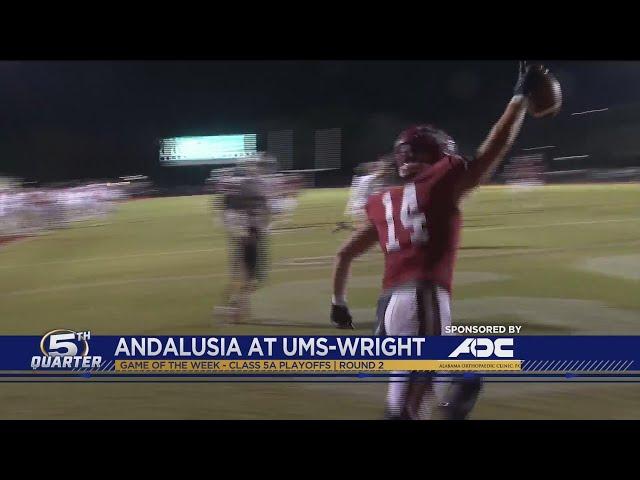 Blocked extra point lifts UMS-Wright over Andalusia, plus round 2 highlights