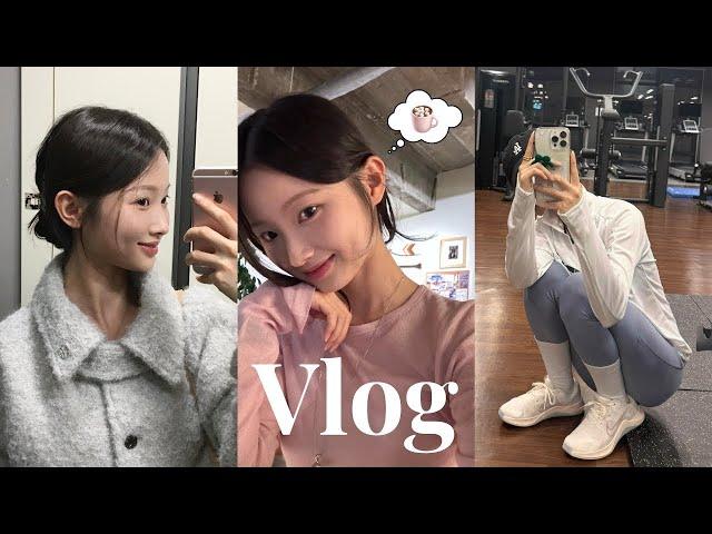 [vlog] 일상 브이로그 | 먹고 먹고 운동하는 브이로그..| 요리‍ | 나폴리맛피아 햄버거 | 아이폰6s | 인천정과장횟집 | 청주카페 | 소세지볶음, 사과땅콩버터