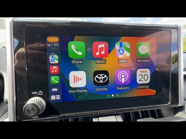 FULL TUTORIAL of Toyota’s New Software System - (with apple CarPlay)