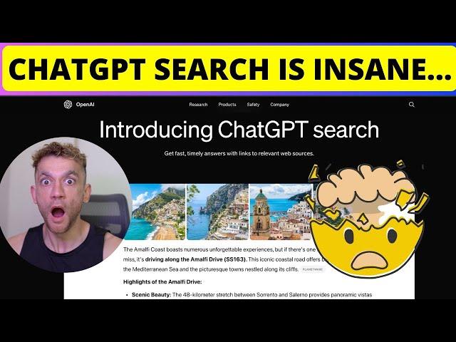 ChatGPT Search: This NEW AI Update is INSANE 