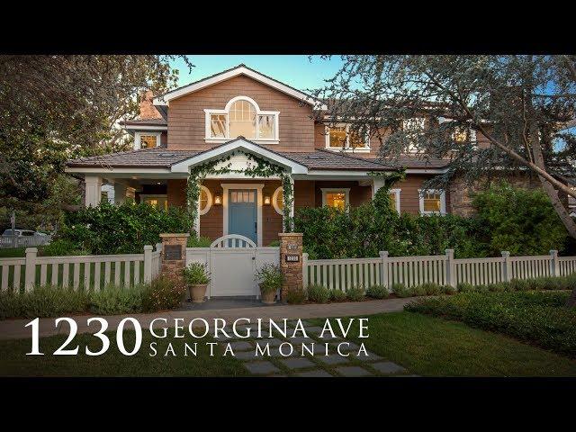 SOLD | Stunning Santa Monica Traditional | 1230 Georgina Ave