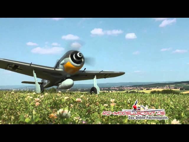 Video zum Testbericht der Parkzone FW-190A auf RC-MODELLSCOUT.DE