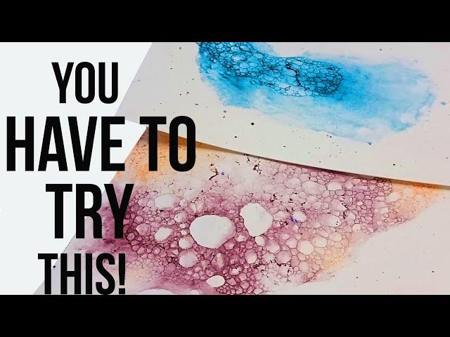 The most relaxing watercolor technique ever!