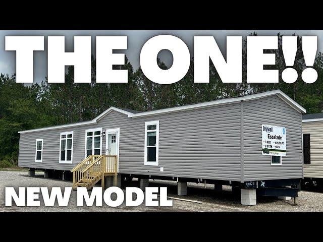 TOP-TIER single wide mobile home w/ 9ft ceilings! The ESCALADE Prefab House Tour