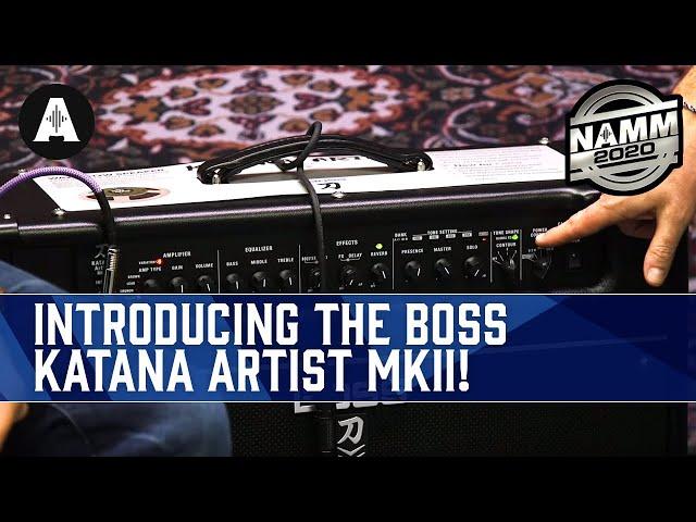 NEW Boss Katana Artist MKII - Double Your Tone with Next-Gen Features! - NAMM 2020