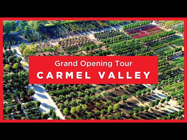 EPIC NURSERY TOUR & Grand Opening - Carmel Valley's Hottest New Nursery!