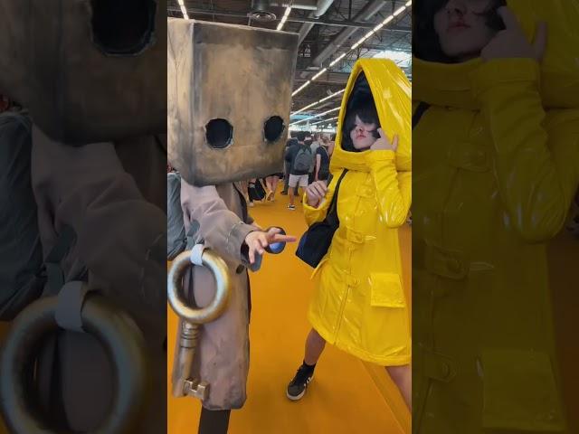 Mono and Six Little Nightmares cosplays #shortvideo