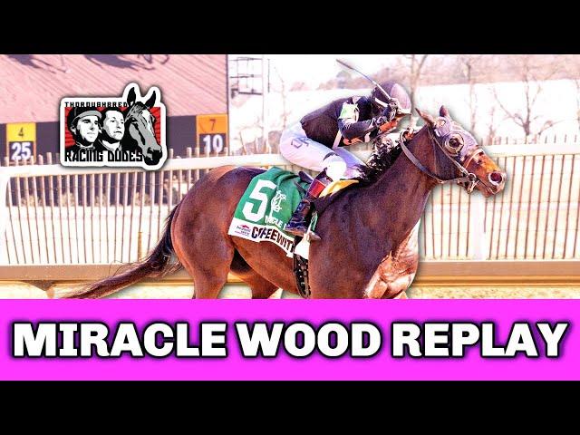 2023 Miracle Wood Stakes Replay | COFFEEWITHCHRIS Avenges Last-Out Defeat; Kentucky Derby Prep Next?