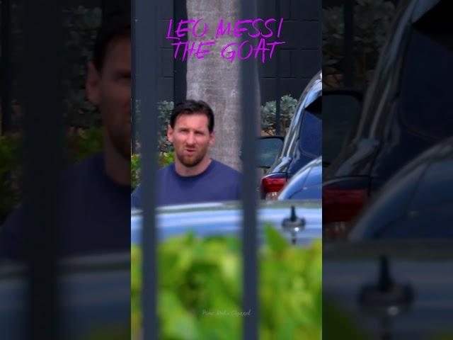 Leo Messi after the practice. What a treat, seeing The GOAT #messi #leomessi #messi10 #thegoat