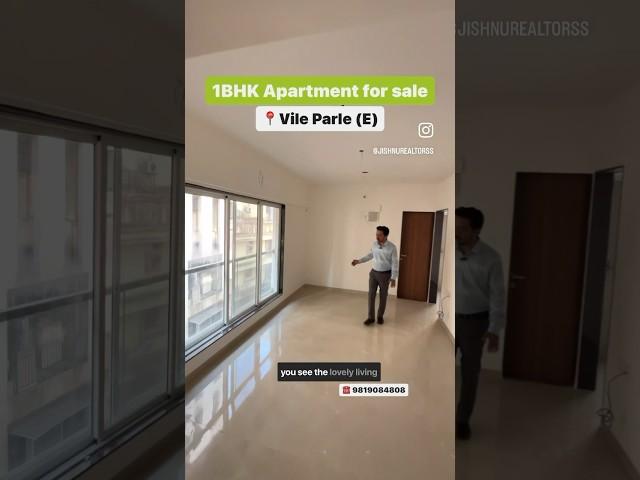1BHK flat for sale | vile parle market near station | flat for sale in vile parle #trending #realtor