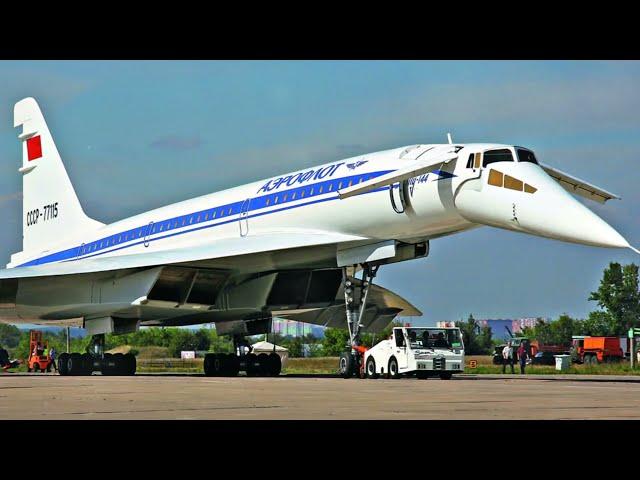 The Russian Tupolev TU-144 Supersonic Jet and Fascinating Nostalgic Memories of the Concorde