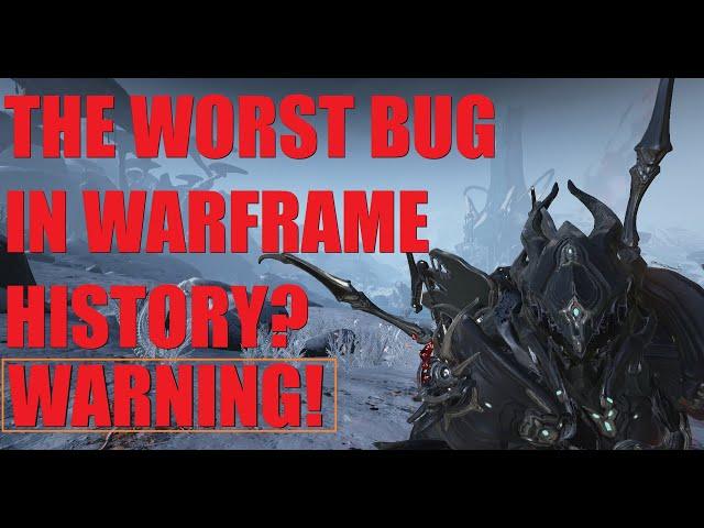 [WARFRAME] Attacked By The Game IRL? Worst Bug In Warframe History