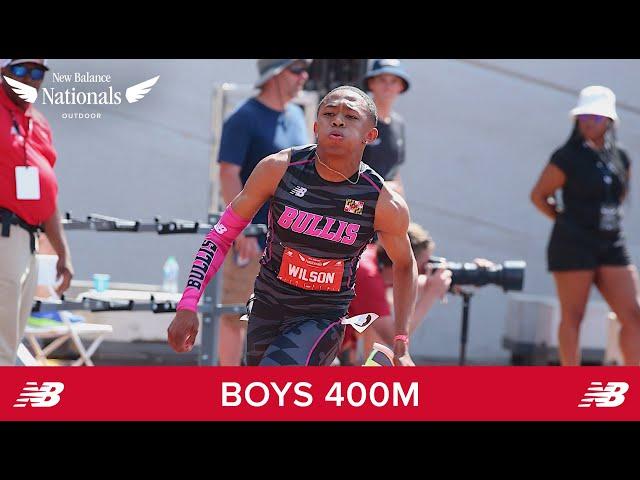 Boys 400m - New Balance Nationals Outdoor 2024