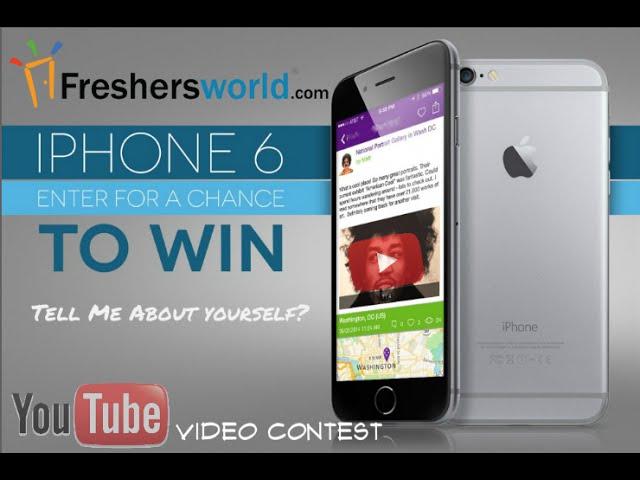 Freshersworld Video Contest- Tell Me About Yourself?