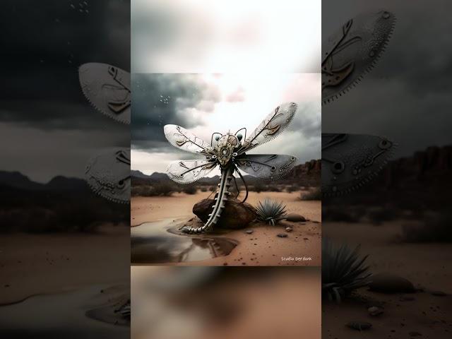 #steampunk #dragonfly | Studio Derdonk
