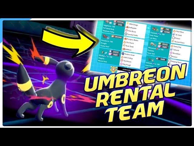 Umbreon Rental Team! Pokemon VGC 2022 Sword and Shield Competitive Doubles Wifi Battle