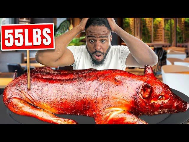 Eating ONLY The BIGGEST Foods In TEXAS..