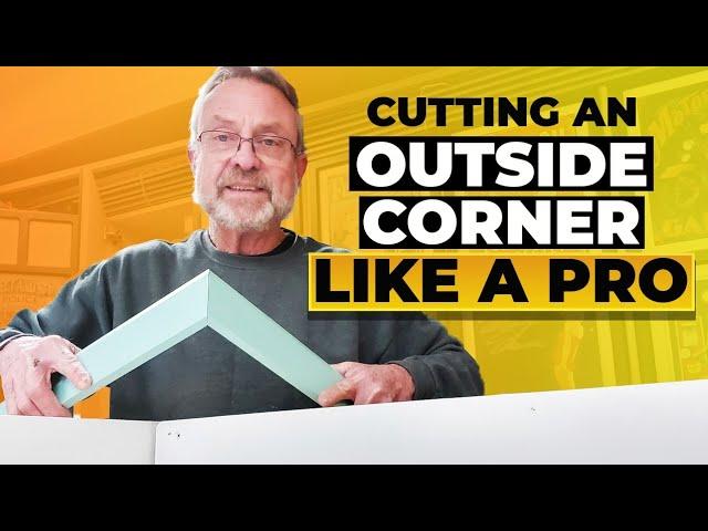 How To Cut An Outside Corner TRIM! [Trim Tutorials #11]