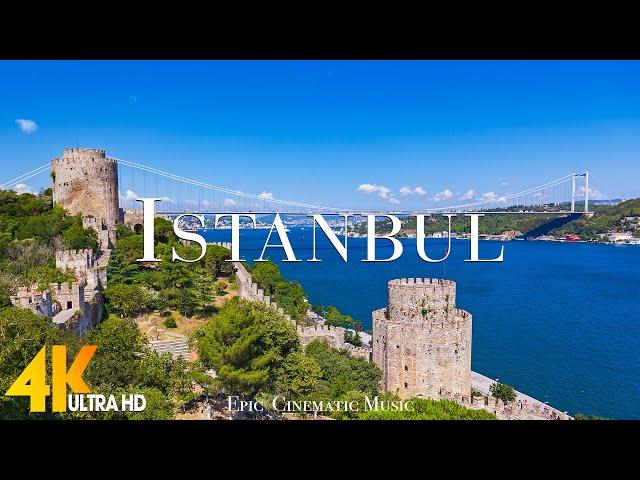 Istanbul 4K | Beautiful Nature Scenery With Inspirational Cinematic Music | 4K ULTRA HD VIDEO