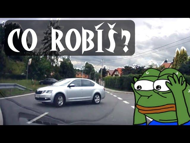 Skoro nehoda! Poslal mu to tam - Dashcam kompilace #52